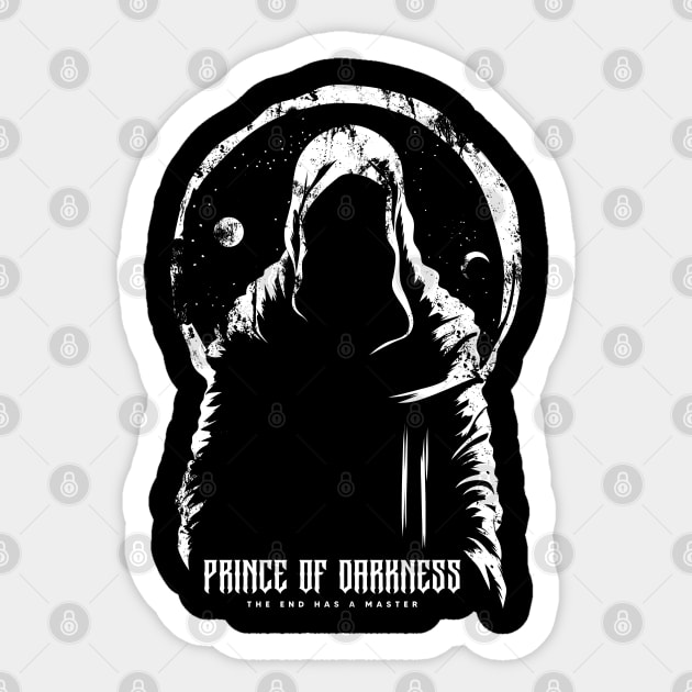 PRINCE OF DARKNESS Sticker by artslaves
